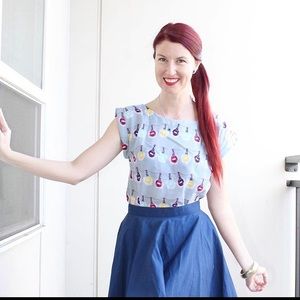 Emily & Fin Ornament Top